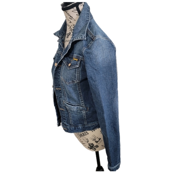Vintage 90's Juicy Couture Denim Jean Jacket Size Medium - Picture 2 of 13